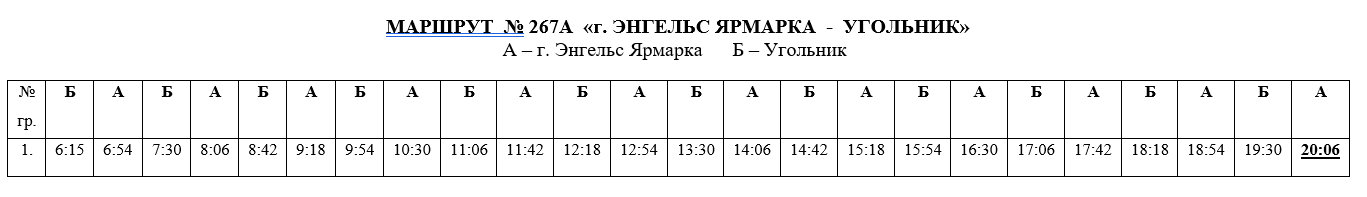 Расписание автобусов 284а