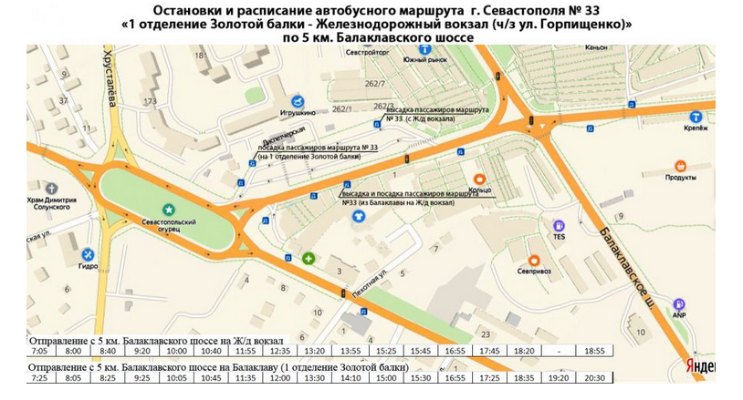 33 автобус расписание севастополь балаклава маршрут автобуса