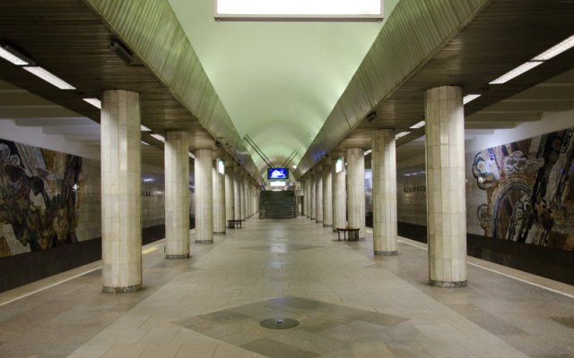 Новосибирск. Станция метро "Сибирская"